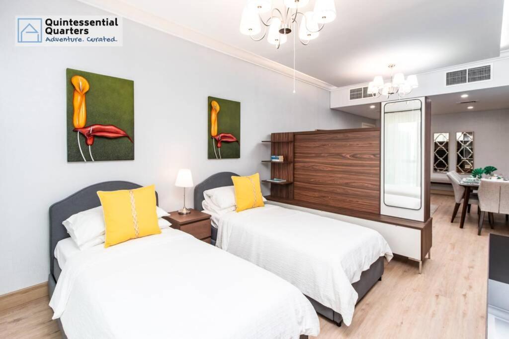 Downtown Cozy Home + Partitioned Living Room Dubai Dış mekan fotoğraf